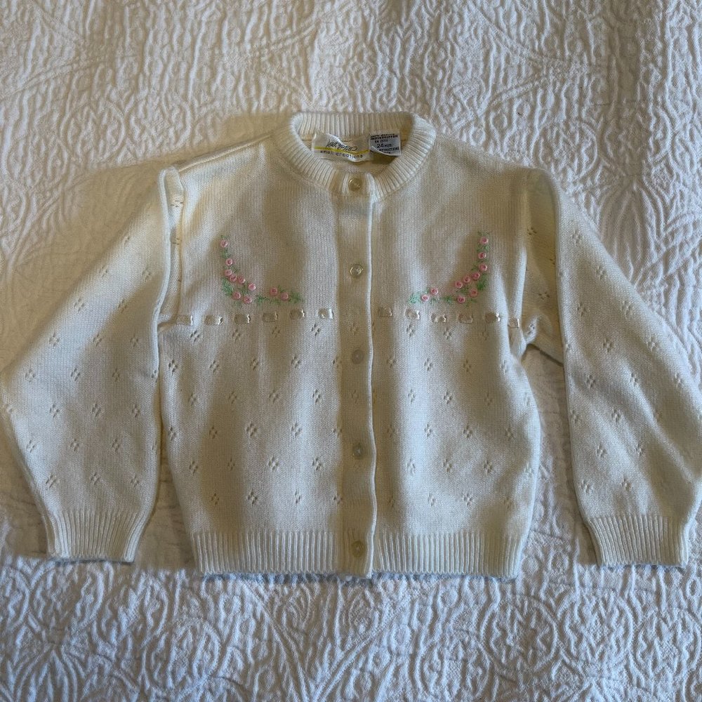 White Sweater - toddler